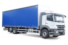 Car Hire Lancaster - 26 Tonne Curtain Side Truck - Truck hire Lancaster