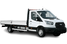 Car Hire Lancaster - Ford Transit Dropside Van - Van hire Lancaster