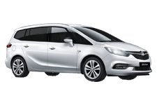 Car Hire Lancaster - Vauxhall Zafira 7-Seater - Minibus hire Lancaster